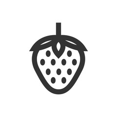 Outline Icon - Strawberry