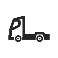 Outline Icon - Container truck