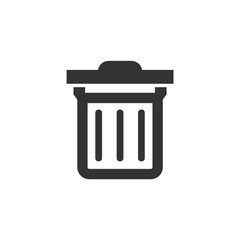 Outline Icon - Trash bin