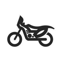 Obraz na płótnie Canvas Outline Icon - Motocross