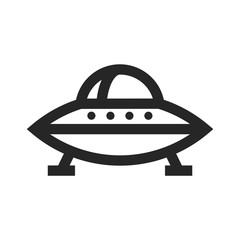 Outline Icon - Flying saucer