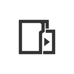 Outline Icon - Video album