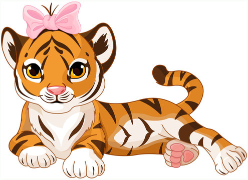 Baby Tiger Clipart Images – Browse 4,015 Stock Photos, Vectors, and Video |  Adobe Stock