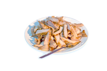Grilled Pork, focus selective