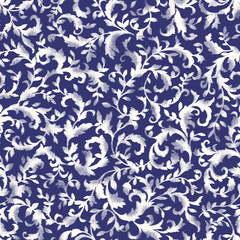 The seamless chintz design that is beautiful at irregularity,