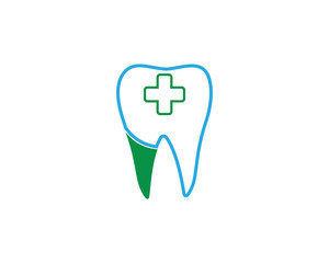 Dental care logo and symbols template