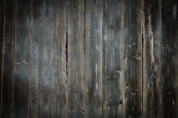 The Old dark gray wooden of Background from Natural Tree. Wood texture Empty background for Design