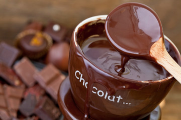 Sweet Sin Hot Chocolate Fondue