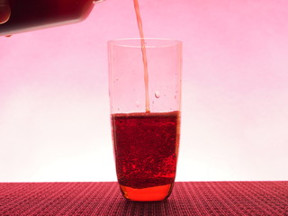 glass of fresh juice