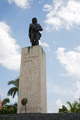 Fototapeta premium Santa Clara, Cuba - July 21, 2018: Che Guevara's Monument and Mausoleum at Santa Clara, Cuba