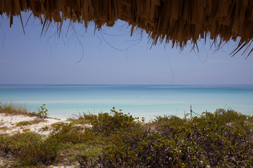 Cayo Santa Maria, Cuba - July 23, 2018: Cayo Santa María is an island off Cuba's north central coast in the Jardines del Rey archipelago