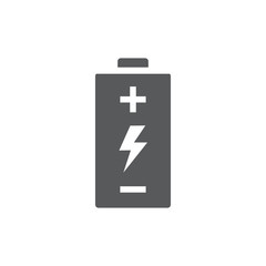 Fototapeta premium Battery Vector icon on white background