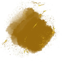 Watercolor blots.  Paint stains with and without drops.  Abstract colored background.  A palette of watercolor stains.