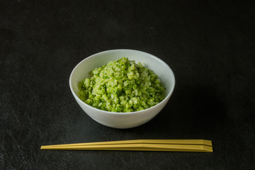 ブロッコリーライス Vegan Rice Vegetarian Rice Broccoli Rice