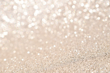 shine and sparkle of silver glitter abstract background	