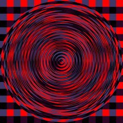 Abstract color pattern. Multi -colored circles