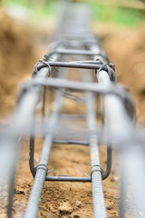 steel rod for Pour the beam of building