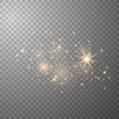 Fototapeta premium White sparks glitter special light