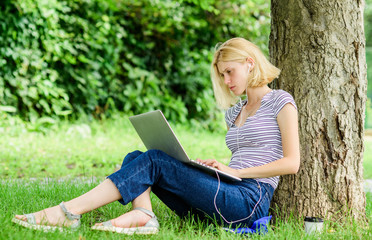 Doing research. coffee break at business lunch. business communication. agile business. Pretty woman. modern business woman work outdoor. happy woman work on laptop