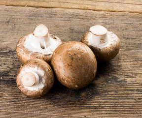 button mushrooms