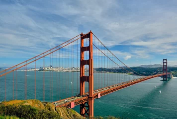 Papier Peint photo Pont du Golden Gate Golden Gate Bridge, San Francisco, Californie, États-Unis