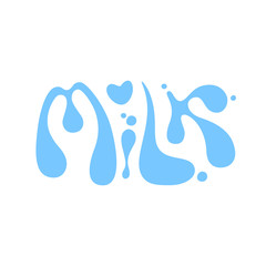 milk design template