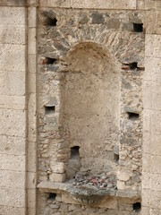 nicchia ruderi monastero Clarisse Squillace