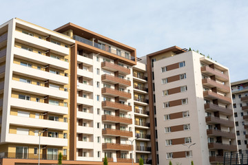 New residential area in Brasov, Romania