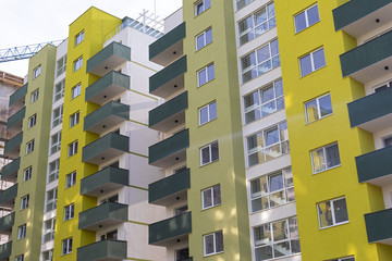 New residential area in Brasov, Romania