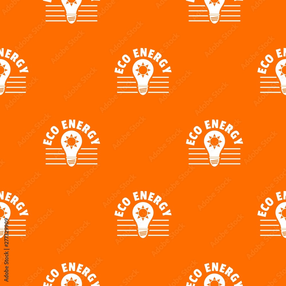 Wall mural eco energy pattern vector orange for any web design best