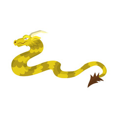 Vector design of dragon and carnivore icon. Collection of dragon and beast stock symbol for web.