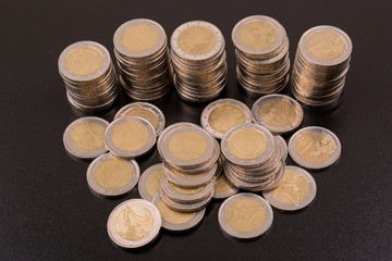 euro coins