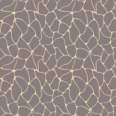 Abstract pattern with tangled lines like lace. Linear web-like background. - 277331585