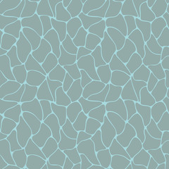 Abstract pattern with curved lines similar to the surface of a water or spiderweb.