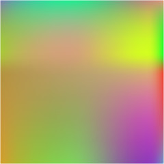 Bright blurred graphics from various combinations.