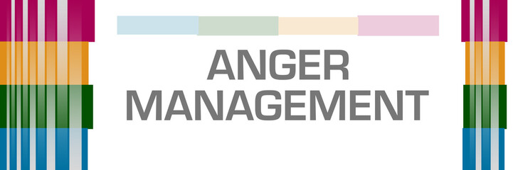 Anger Management Colorful Bars Both Sides 