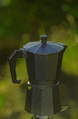 Espresso Coffee Pot and Camp Stove