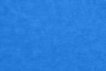 Blue textured leather material background