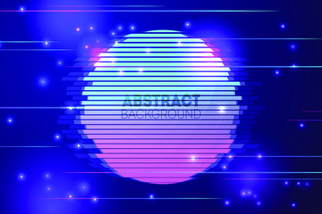 Futuristic abstract background with glowing particles. Fluid gradient shapes design landing page, backdrop, poster, flyer etc.