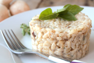 risotto aux champignons