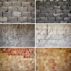 Old Village Brick Wall Textures