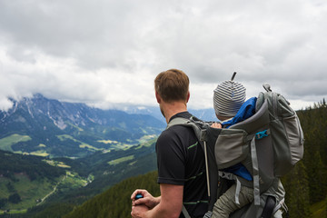 Ausblick beim Wandern