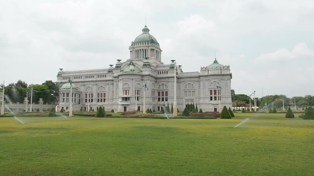 The Ananta Samakhom Throne Hall in Thai Royal Dusit Palace, Bangkok, Thailand. Thai: Phra Thinang Anantasamakhom
