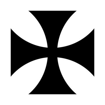Cross pattee symbol