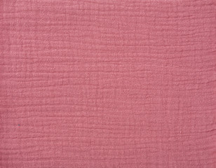 Cotton textile - close up of fabric texture. Cotton Fabric Texture. Top View of Cloth Textile Surface. Text Space. Abstract background and texture for designers.