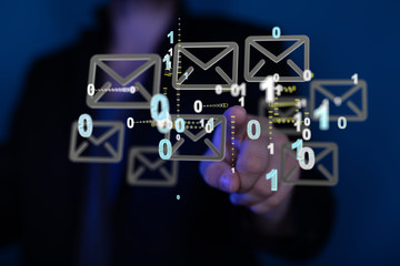Mail Communication Connection message to mailing