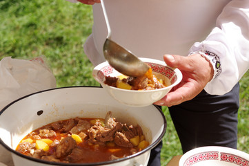 Traditional Romanian Food - Stew