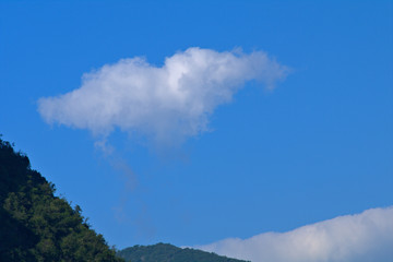 blue sky and cloud,nature, white, cloudscape, day, fluffy, ligh,atmosphere, panoramat, view,