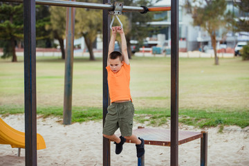 Obraz premium Playing in the Park