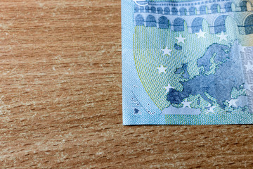 Five euro. Macro.
